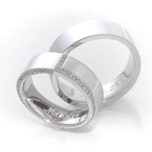 Burme od belog zlata sa brilijantima